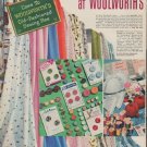 1955 Woolworth's Ad "Over a Million Yards"