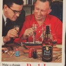 1955 Paul Jones Whiskey Ad "Make a change"