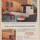 1961 Weldwood Ad "Far East or Far West"