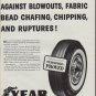 1961 Goodyear Ad "Guaranteed Against Blowouts"