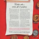 1942 Kodak Ad "Medals with a certain gift of prophecy"