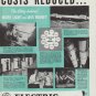 1942 General Electric Ad "Wartime Lighting"