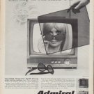 1967 Admiral TV Ad "New snap-on "Sun-Shield" TV"