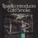 1967 Tiparillo Ad "Tiparillo introduces Cold Smoke"