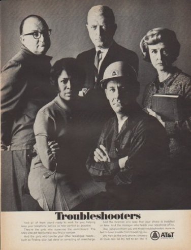 1967 AT&T Ad "Troubleshooters"