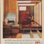 1962 National Lumber Manufacturers Association Ad "Only WOOD"