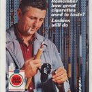 1962 Lucky Strike Ad "Remember how great ..."