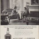 1959 House of Lords Ad "The light Scotch"