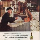 1959 Carrington's Canadian Ad "I'm coming across with Carrington's"