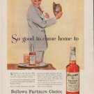 1957 Bellow's Ad "So good to come home to"