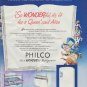 1948 Philco Ad "Alice's Adventures in Philcoland"