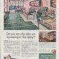 1948 Armstrong Cork Company Ad "sales are increasing"