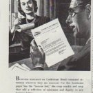 1948 Cockletone Ad "This is a message of importance"