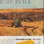1948 Caterpillar Ad "Battlefield of Peace"