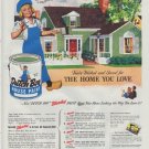 1948 Dutch Boy Ad "You've Worked and Saved"