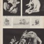 1954 D. Moreau Barringer Article "bizarre figurines"