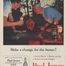 1954 Paul Jones Ad "Make a change"