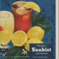 1954 Sunkist Ad "Good Sense"