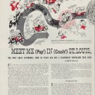 1954 Richard Erdoes Artwork Article "Meet Me In St. Louis"