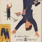 1953 Blue Bell Ad "it's autumn time"