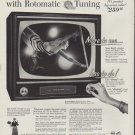 1953 RCA Victor Ad "New 21-inch"