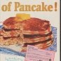 1953 Bisquick Ad "A new kind of Pancake!"