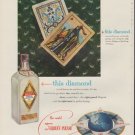 1953 Gilbey's Gin Ad "this diamond"