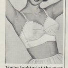 1953 Exquisite Form Bras Ad "most popular bra"