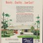 1953 National Homes Ad "Now Air-Conditioned"