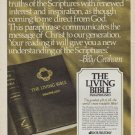 1971 Doubleday Ad "The Living Bible"