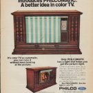 1971 Philco Ad "Bruno Furniture & Appliance"