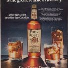 1971 Four Roses Whiskey Ad "The newest taste"