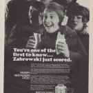 1971 Triumph Headhugger Radio Ad "first to know"