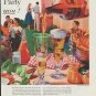 1957 Owens-Illinois Ad "Somebody's having a Party"