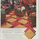 1957 Kentile Floors Ad "Today's smartest floors"