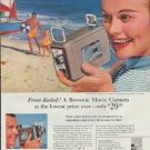 1957 Kodak Ad "A Brownie Movie Camera"