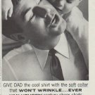 1957 Van Heusen Ad "Give Dad the cool shirt"