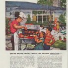 1957 Allegheny Stainless Ad "you're buying wisely"