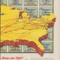 1952 American Airlines Ad "Name your Ticket"
