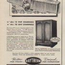 1952 Raytheon TV Ad "VU-matic tuning"
