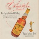 1952 Old Taylor Ad "a Good Whiskey"