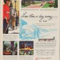 1952 Douglas Airplanes Ad "Less than a day away"