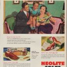 1952 Neolite Soles Ad "We're Junior's Sole heirs"