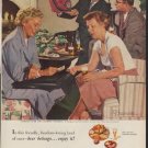 1952 United States Brewers Foundation Ad "Vacation Trophies"