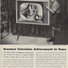 1952 Magnavox Ad "Greatest Television Achievement In Years"