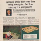 1963 Honeywell Ad "Increased profits"