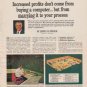 1963 Honeywell Ad "Increased profits"