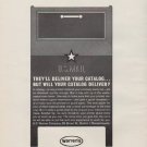 1963 Warren's Ad "They'll Deliver Your Catalog"