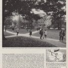 1963 American Electric Power System Ad "Typical campus scene"