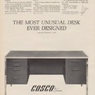 1963 Hamilton Cosco Ad "The Most Unusual Desk"
